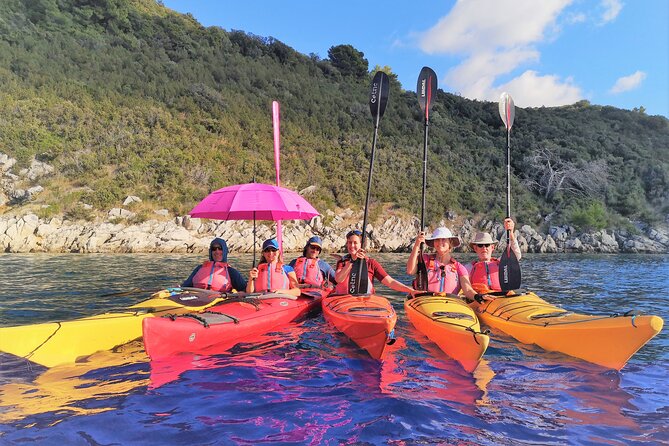 Sea Kayaking and Snorkeling to Green Cave on Sipan island from Lopud - Sipan’s Green Cave Starts With a Channel Paddle From Lopud