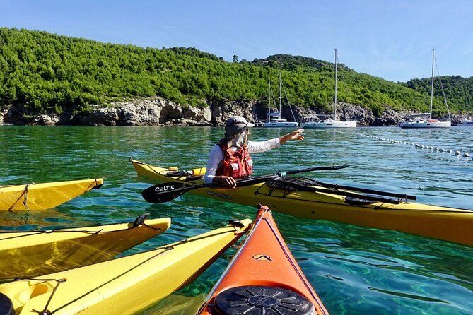 Sea Kayaking and Snorkeling to Green Cave on Sipan island from Lopud - Šuđurađ on Šipan: Lunch and Sightseeing Time