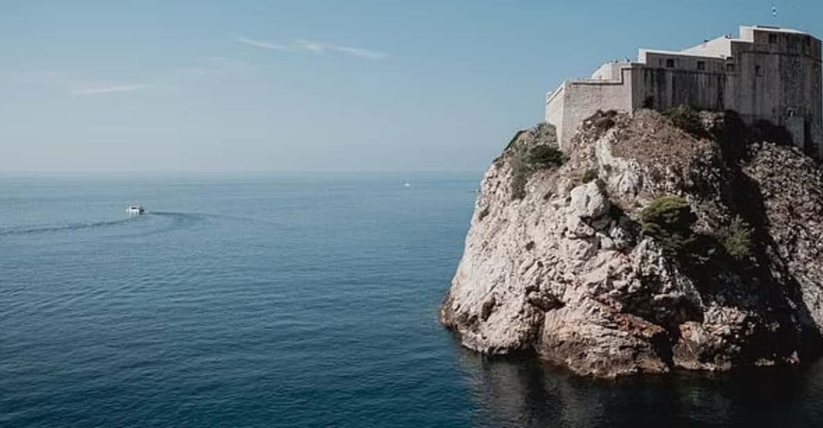 Sightseeing Boat Cruise in Old Town of Dubrovnik - Lovrijenac Fortress Views and the Game of Thrones Connection